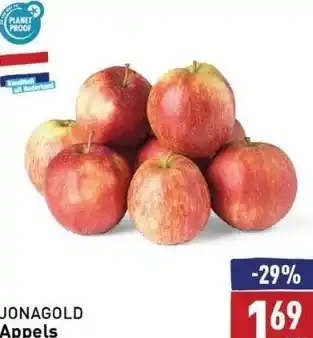 ALDI Jonagold appels 8 stuks. aanbieding