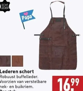 ALDI Lederen schort aanbieding