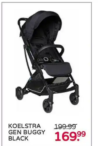 Prenatal Koelstra Gen Buggy Black aanbieding