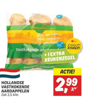 Dekamarkt Hollandse vastkokende aardappelen aanbieding