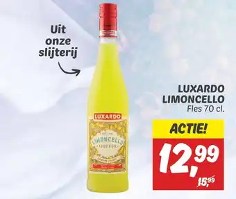 Dekamarkt Luxardo limoncello aanbieding