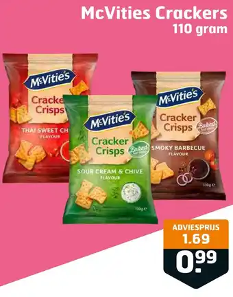 Trekpleister Mcvities crackers aanbieding