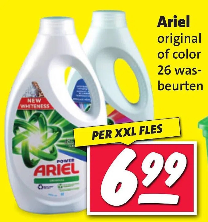 Ariel original of color aanbieding bij Nettorama