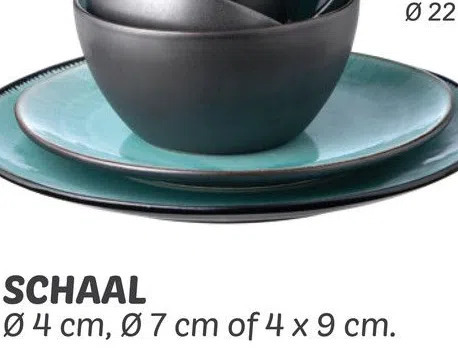 Dekamarkt Schaal aanbieding