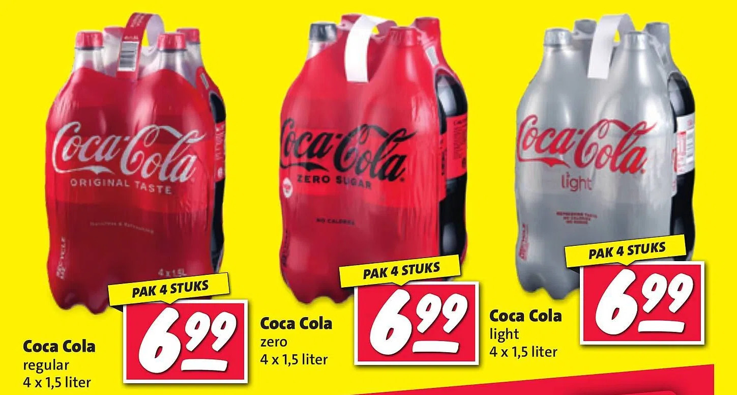Coca cola aanbieding bij Nettorama