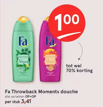 Etos Fa Throwback Moments douche aanbieding