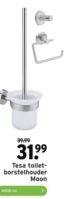 GAMMA Tesa toilet- borstelhouder Moon aanbieding