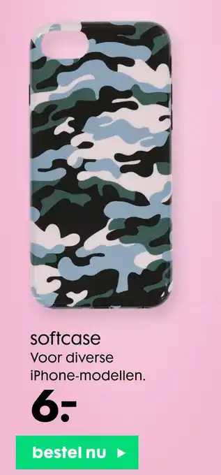 HEMA softcase aanbieding