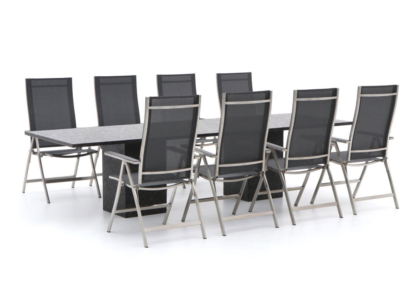 Kees Smit Bernstein koblenz 300cm dining tuinset 9-delig verstelbaar - laagste prijsgarantie! aanbieding