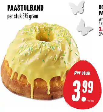 MCD Supermarkt Paastulband 375g aanbieding