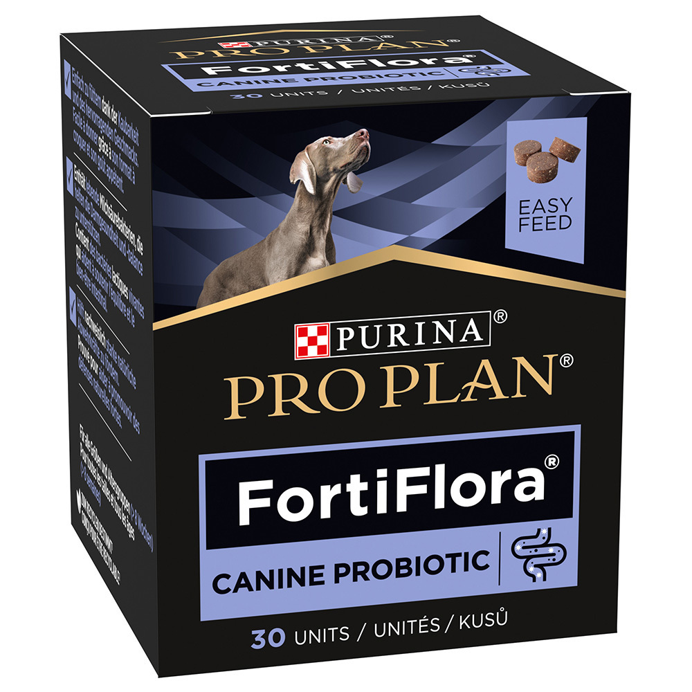 Zooplus 30g (30 stuks) purina pro plan fortiflora canine probiotic chew cubes aanvullend voer voor honden aanbieding