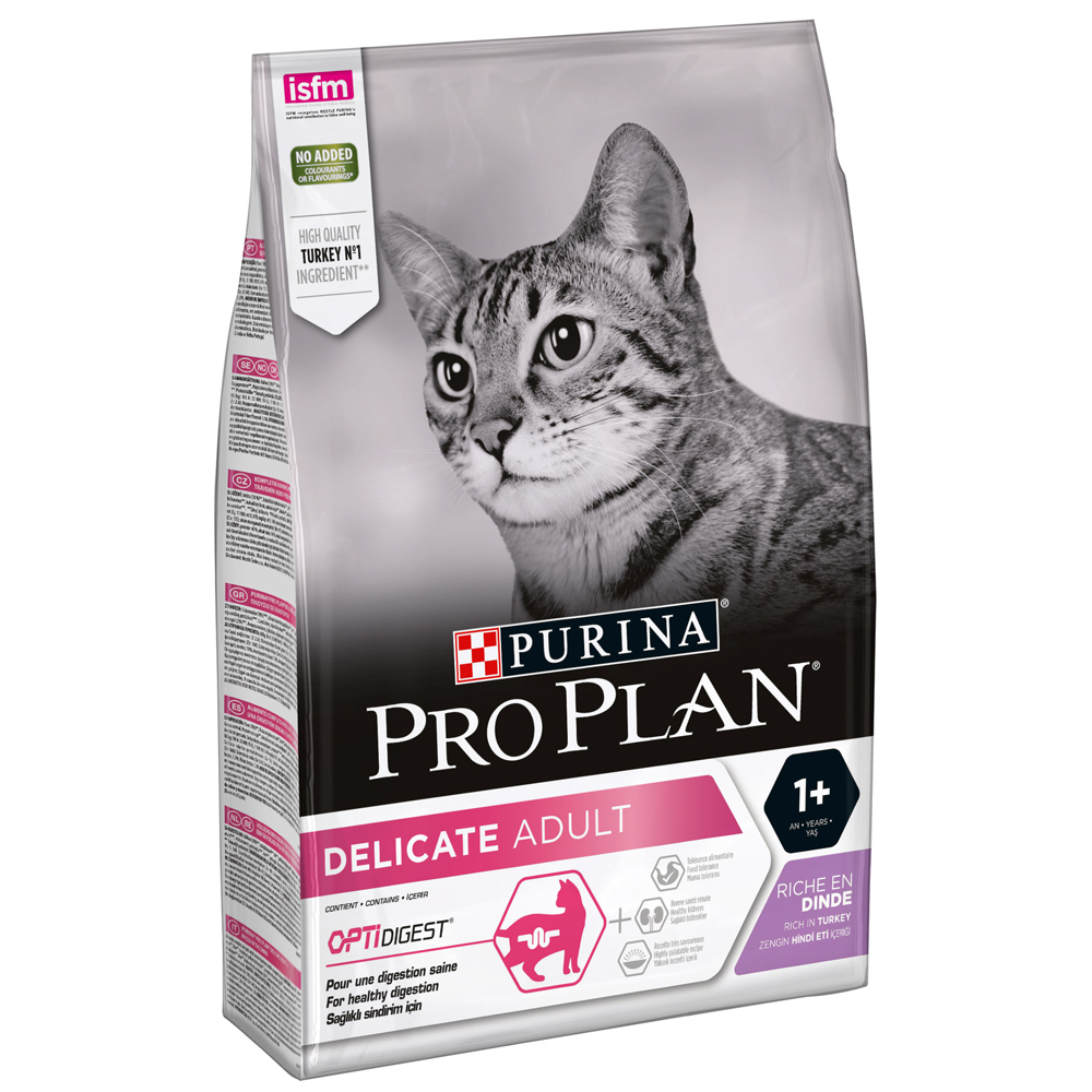 Zooplus 3kg delicate optirenal kalkoen pro plan kattenvoer aanbieding