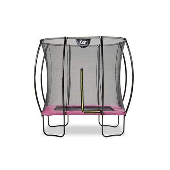 Praxis Exit trampoline silhouette 153x214cm roze aanbieding