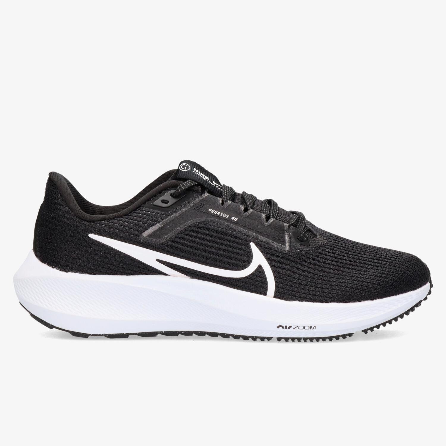 Perry Sport Nike nike air zoom pegasus 40 hardloopschoenen zwart/wit dames aanbieding