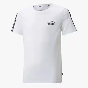 Perry Sport Puma puma essentials+ tape shirt wit kinderen aanbieding