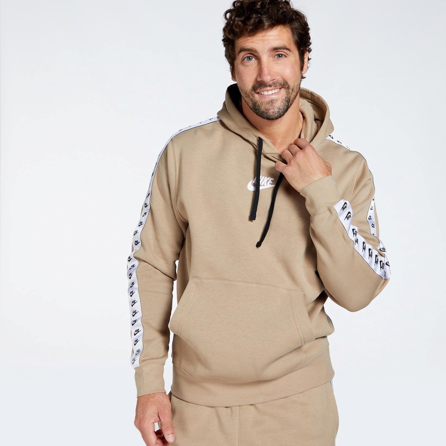 Perry Sport Nike club trui bruin heren aanbieding