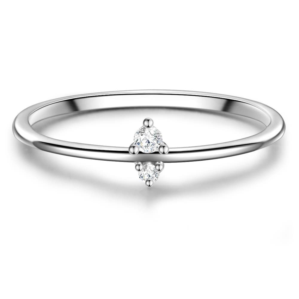 Douglas Glanzstücke münchen zilveren ring sterling zilver zirkonia in zilver aanbieding