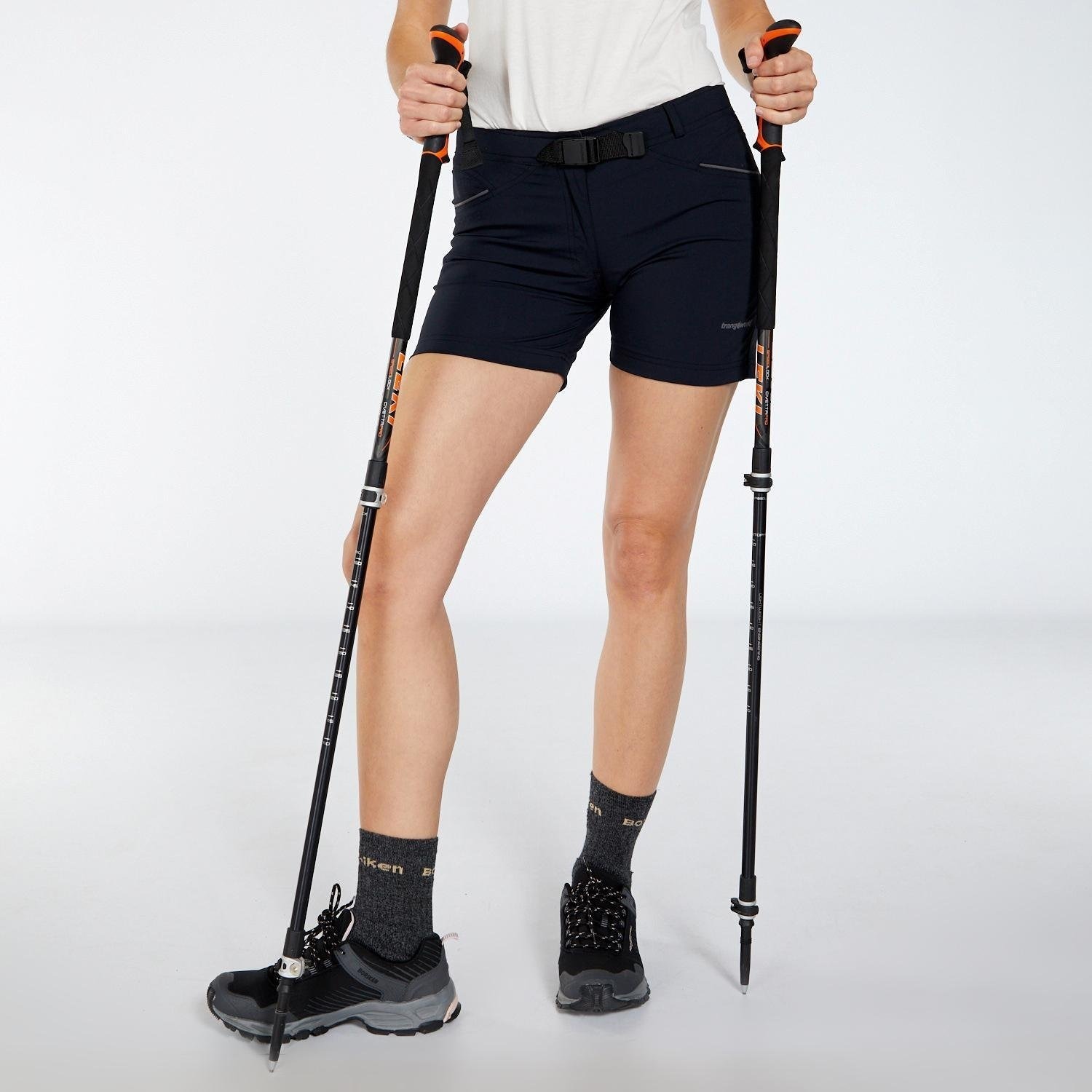 Perry Sport Trango maladeta korte outdoortight zwart dames aanbieding
