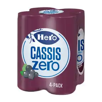 Coop Hero cassis zero aanbieding