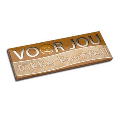 Vitamins Voor jou! wensreep melkchocolade voor jou! knuffel 70 gram aanbieding