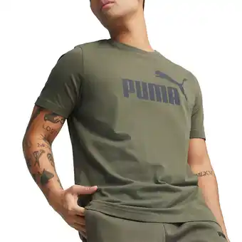 Plutosport Puma essentials logo shirt heren aanbieding