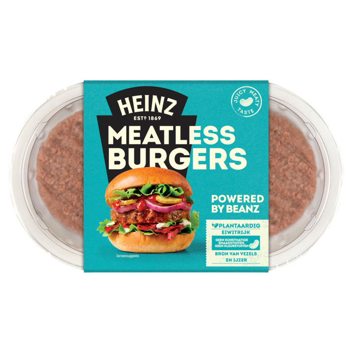 Heinz meatless vegetarische hamburgers aanbieding bij Jumbo