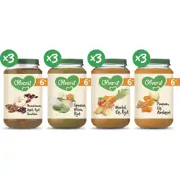 Jumbo Olvarit variatiemenu maaltijd 6 mnd 6+ maanden 200g aanbieding