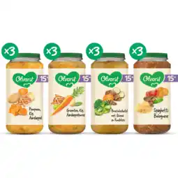Jumbo Olvarit variatiemenu maaltijd 15 mnd 15+ maanden 250g aanbieding