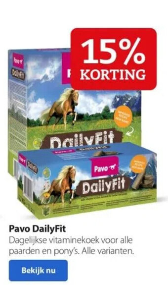 Pets Place Pavo DailyFit aanbieding