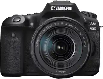 Coolblue Canon EOS 90D + EF-S 18-135mm f/3.5-5.6 IS USM aanbieding