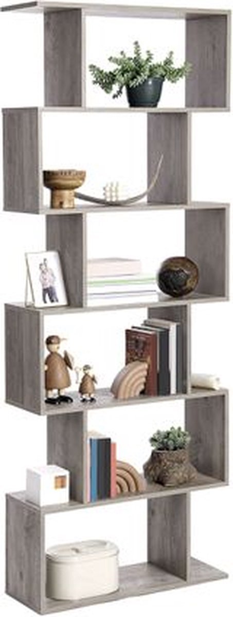 Bol.com In.homexl julien boekenkast grijs aanbieding