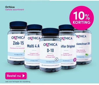 DA Orthica Gehele assortiment aanbieding