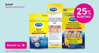 DA Scholl Gehele assortiment* aanbieding