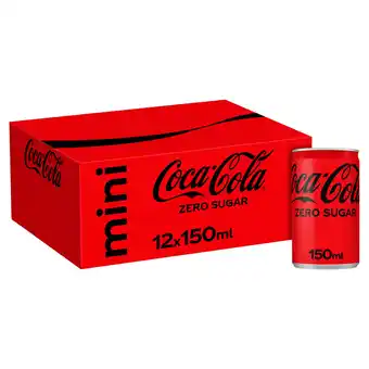 Jumbo Coca-cola zero sugar mini 12 x 150ml aanbieding