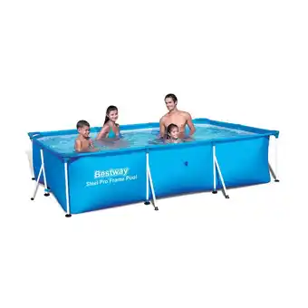 Intertoys Bestway steel pro splash frame zwembad - 300 x 201 x 66 cm aanbieding