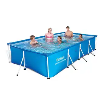 Intertoys Bestway steel pro family splash frame zwembad - 400 x 211 x 81 cm aanbieding