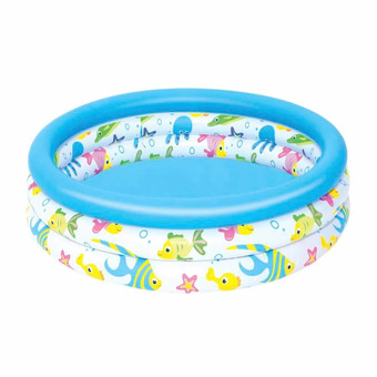 Intertoys Bestway ocean life kinderbad - 102 cm aanbieding