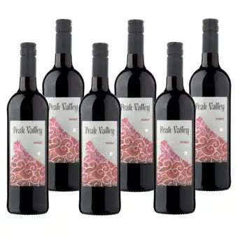 Jumbo Peak valley - shiraz - 6 x 750ml aanbieding