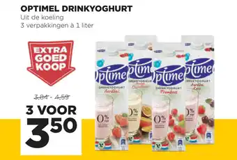 Jumbo Optimel drinkyoghurt 1 liter aanbieding