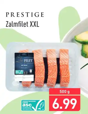 ALDI Prestige Zalmfilet Xxl 500g aanbieding