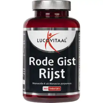 Albert Heijn Lucovitaal rode gist rijst capsules aanbieding