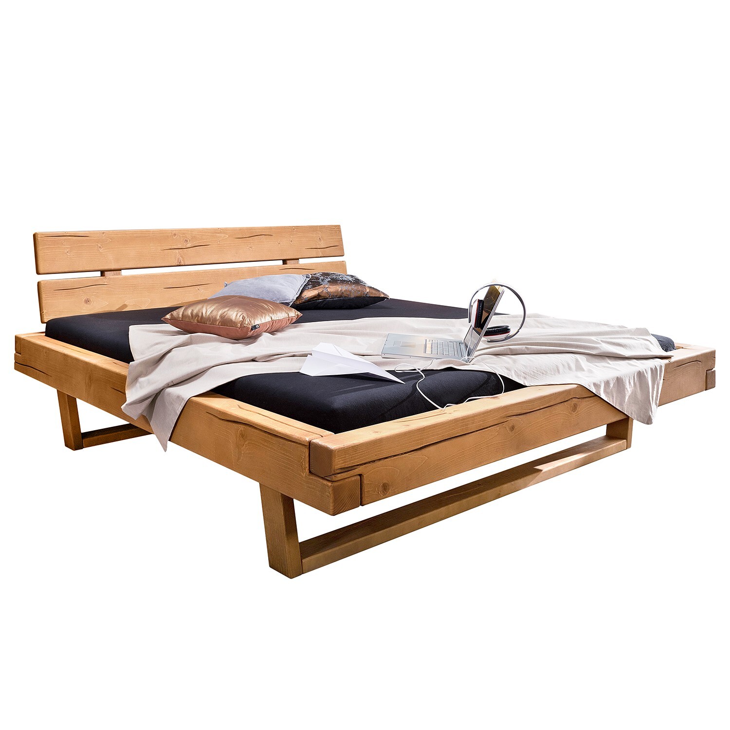 Home24 Houten bed summersville aanbieding