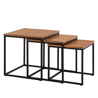 Home24 Bijzettafels candler (3-delige set) aanbieding