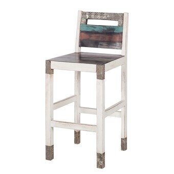 Home24 Barkruk goa white aanbieding