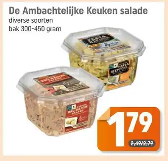 Dagwinkel De ambachtelijke keuken salade 300-450 gram aanbieding