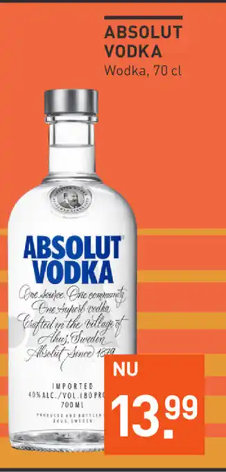 Gall & Gall Absolut Vodka 700ml aanbieding