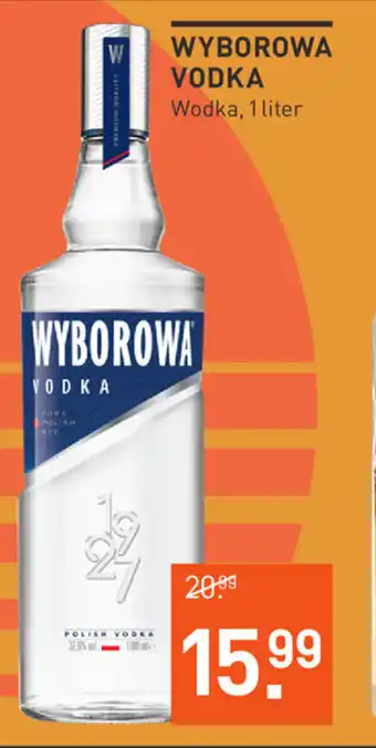 Gall & Gall Wyborowa wodka 1L aanbieding