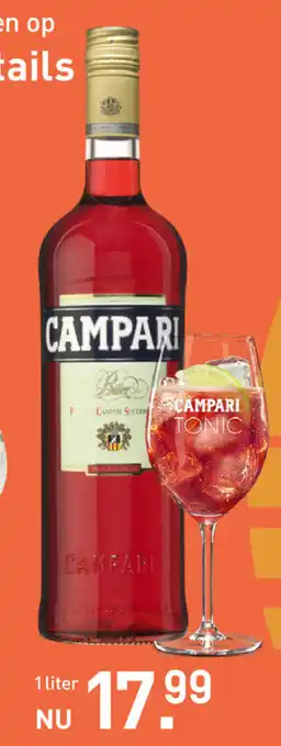 Gall & Gall Campari 1L aanbieding