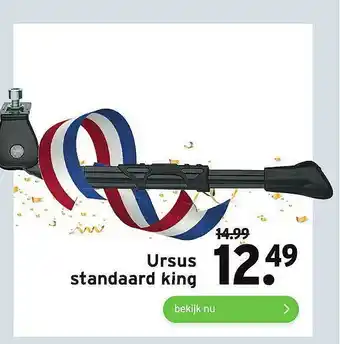 GAMMA Ursus standaard king aanbieding