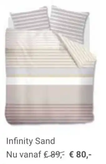 Auping Bedtextiel Infiniti Sand aanbieding